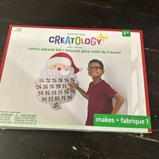 Creatology Christmas Santa Advent Kit ages 6 NIB