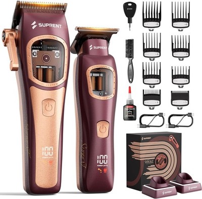  SUPRENT Professional Barber Clippers - Up to 11000RPM Intelligent Dual-Coil Vec
