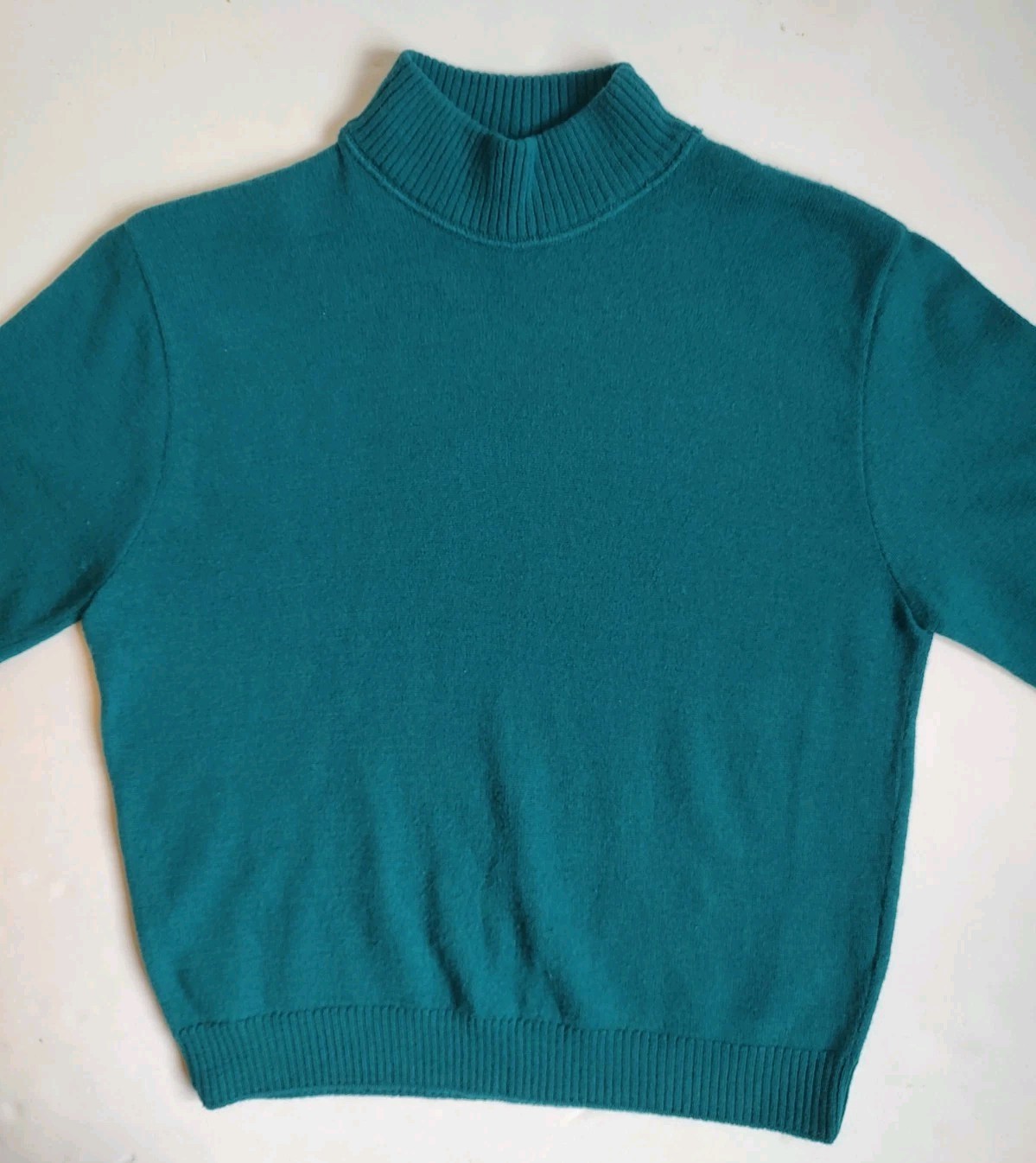 Pendleton Mock Neck Sweater Pullover Virgin Wool … - image 11