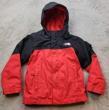 The North Face 3 in 1 Triclimate Jacket Boys 4T Red Hooded Dryvent NF0A37KT