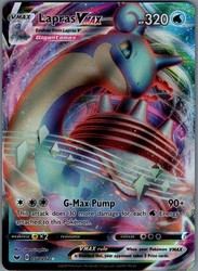 Lapras VMAX 050/202 Sword & Shield Base Set Ultra Rare Holo