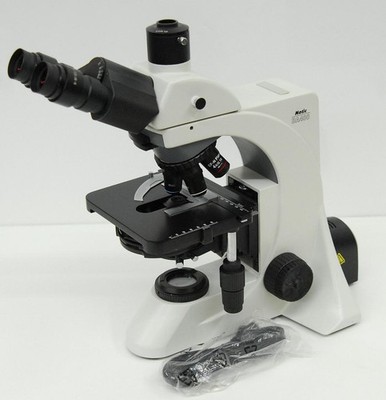 Motic BA400 Trinocular Phase Contrast Microscope W/ 4/10/20/40/100 Objectives