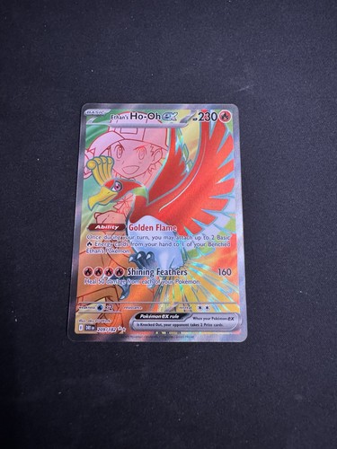 Ethan's Ho-Oh ex 209/182 Sv10: Destined Rivals Holo