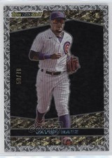 2021 Update Topps Black Gold Platinum Anniversary 50/70 Javier Baez #BG-18 01mu
