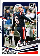 2023 Donruss #208 Nick Folk