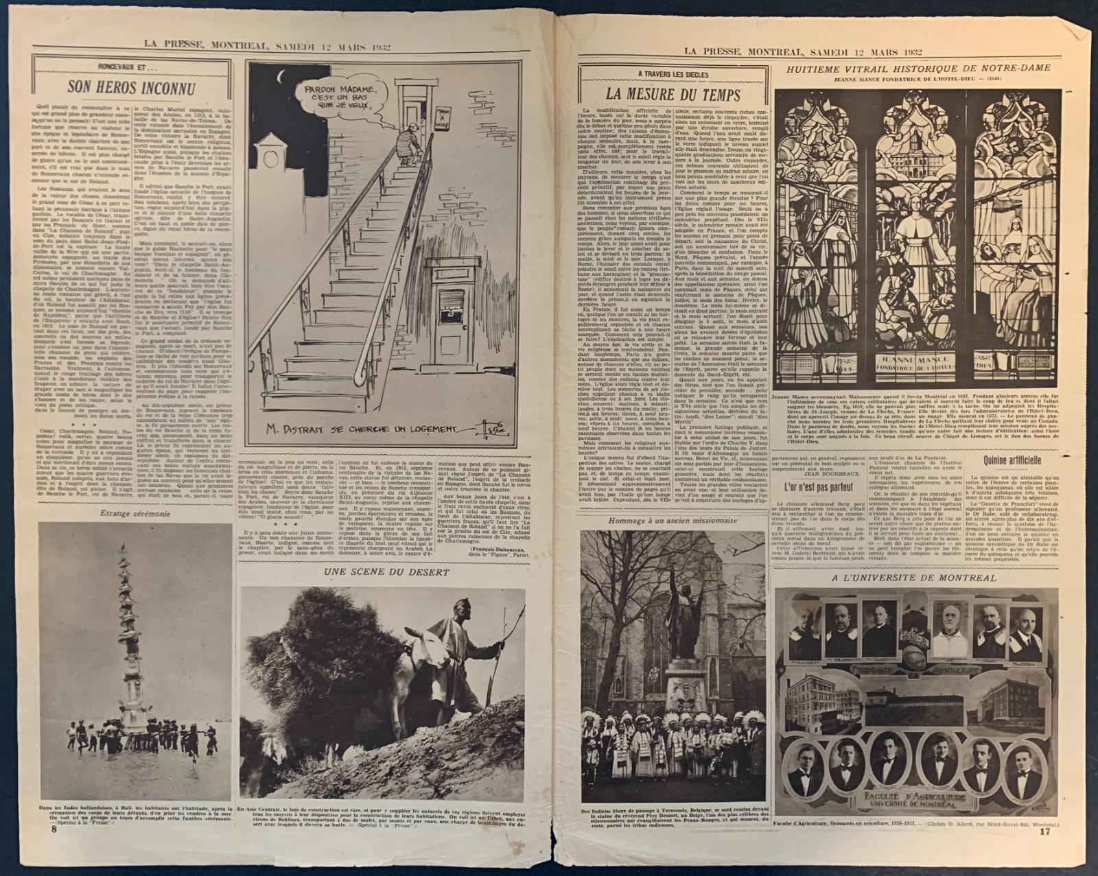 1932 Frankie Finnigan Toronto Maple Leafs Newpaper Photo La Presse Montreal NHL