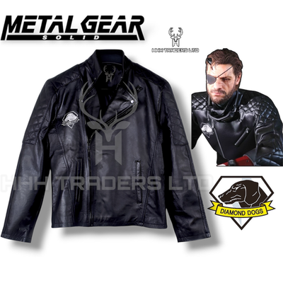 Metal Gear Solid V Diamond Dogs Venom Snake Leather Jacket – MGSV