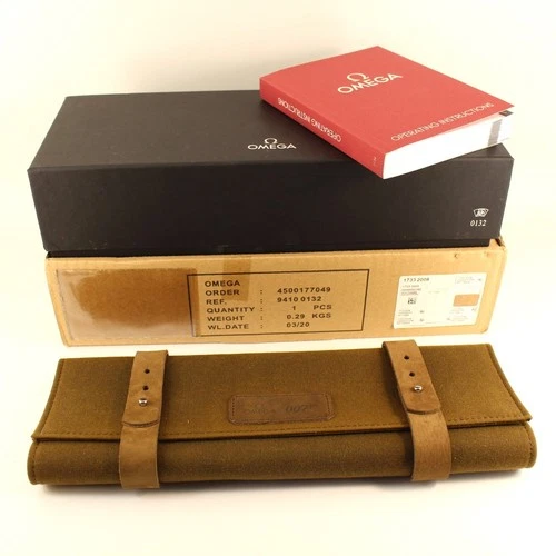 GENUINE OMEGA WATCH BOX SEAMASTER 300M DIVER JAMES BOND 007 NO TIME TO DIE NTTD