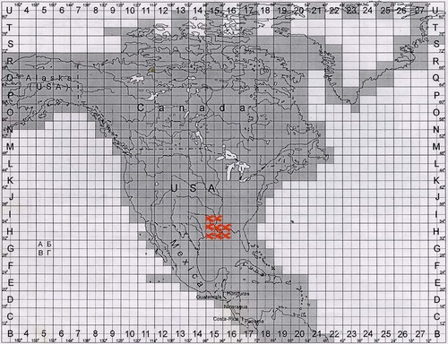 Mapas topográficos militares soviéticos rusos - estado LUISIANA (EE.UU.), 1:500 000 - Imagen 2 de 9