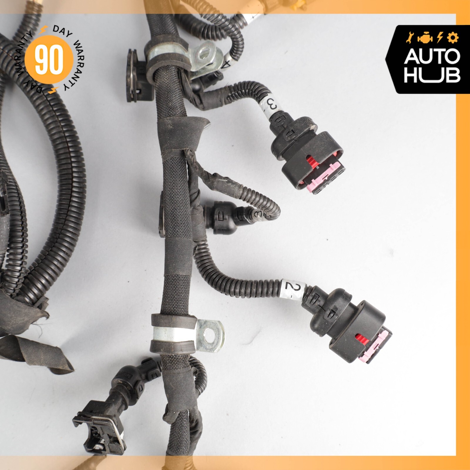 09-19 Maserati GranTuismo M145 Fuel Injector Injection Wiring Harness OEM 43k