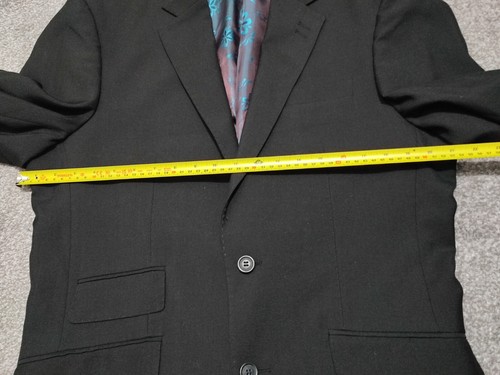 Jacamo &City Blazer Jacket Grey Blue Floral Lining Size 38 pit to pit 42inch - Picture 9 of 9