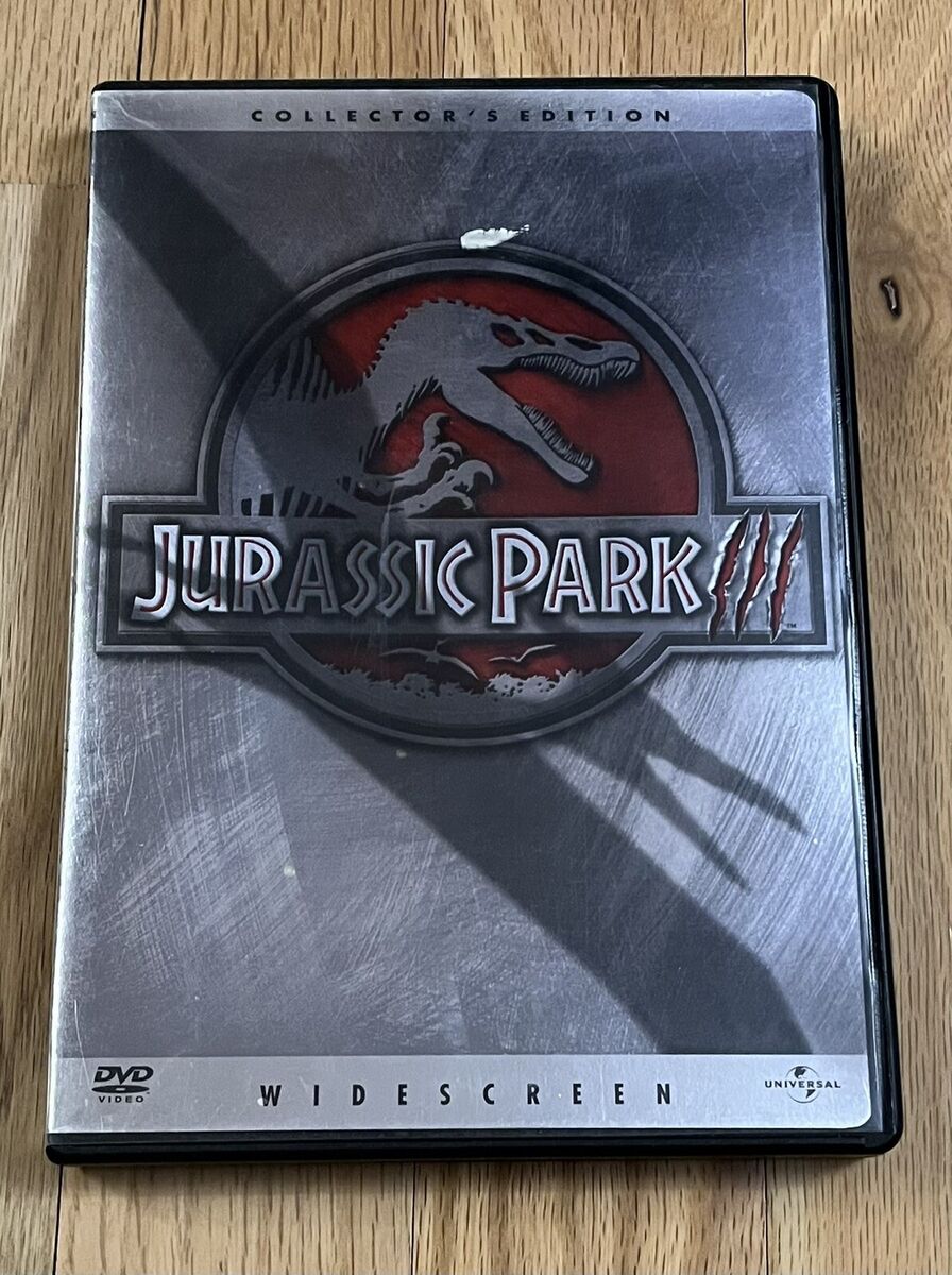Jurassic Park 3 DVD Collectors Edition Widescreen 2001 Jurassic Park 3 DVD Collectors Edition Widescreen 2001