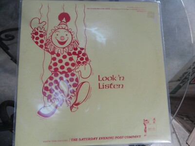 VINYL RECORD LP LOOK 'N LISTEN STORIES FROM JACK & JILL MAGAZINE SAT POST JJ10-5