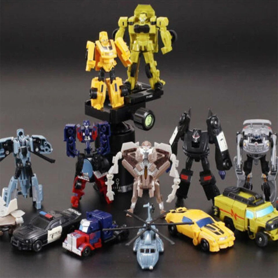 Mini Transformer Robot Auto Bumblebee Spielzeug Aktion Figuren Geschenke NEU - Bild 3 von 4
