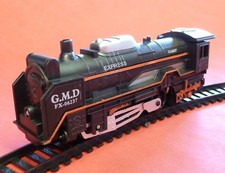 Kinder Modelleisenbahn Lok EXPRESS Zug Komplett-SET mit Schienen 19051-2