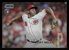 Keury Mella 2018 Stadium Club #198 RC Rookie Cincinnati Reds Baseball Card