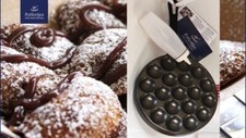 Poffertjes Pan 25 cm & Batter Bottle