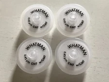 (4) Whatman Syringe Filter GD/X Glass Microfiber .45um Pore Size 25mm