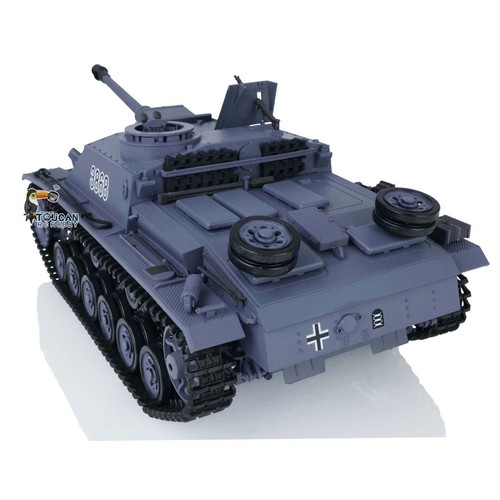 2.4G Henglong 1/16 Scale 7.0 Plastic German Stug III 3868 RC Tank Model RTR - Picture 7 of 12