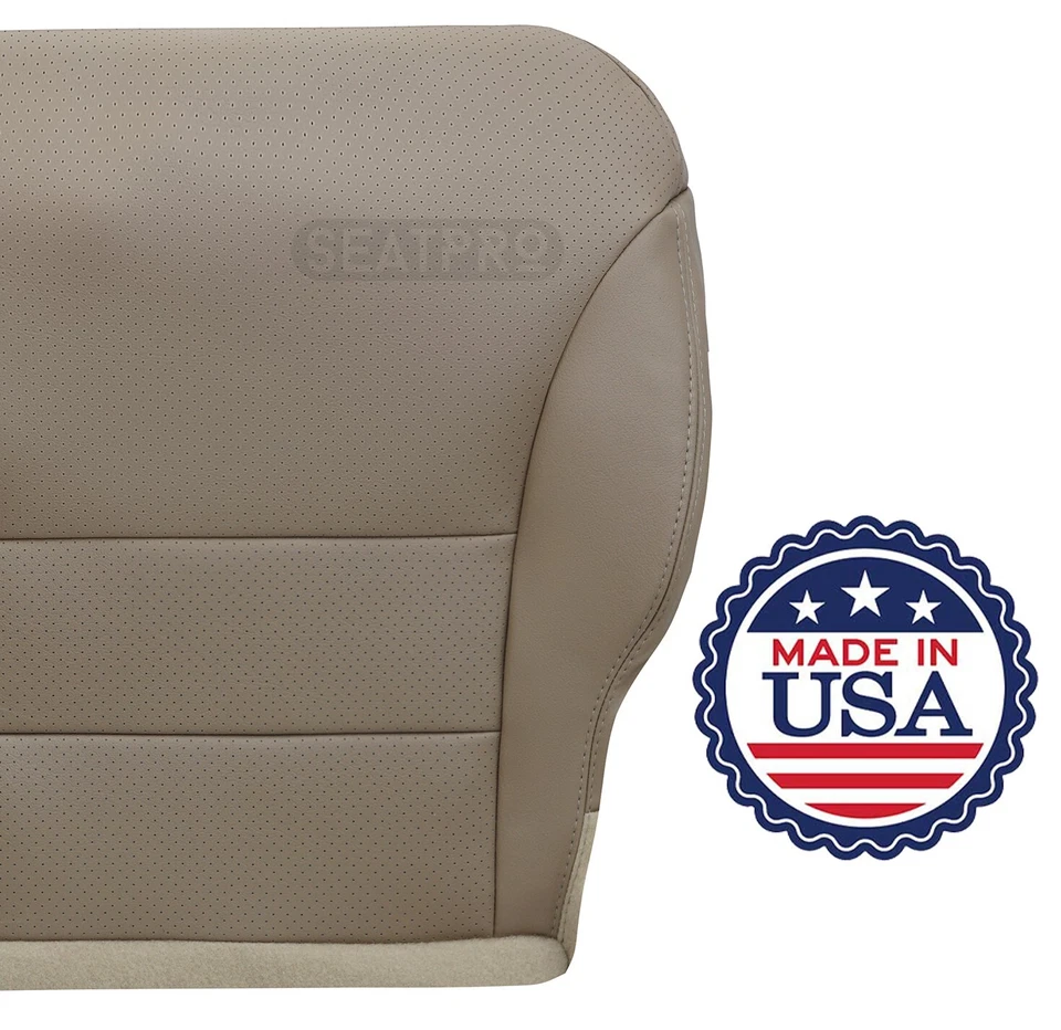 Front Bottom Replacement Seat Cover Tan Perforated Fits 2005-2007 Honda CRV SE - Bild 4 von 4