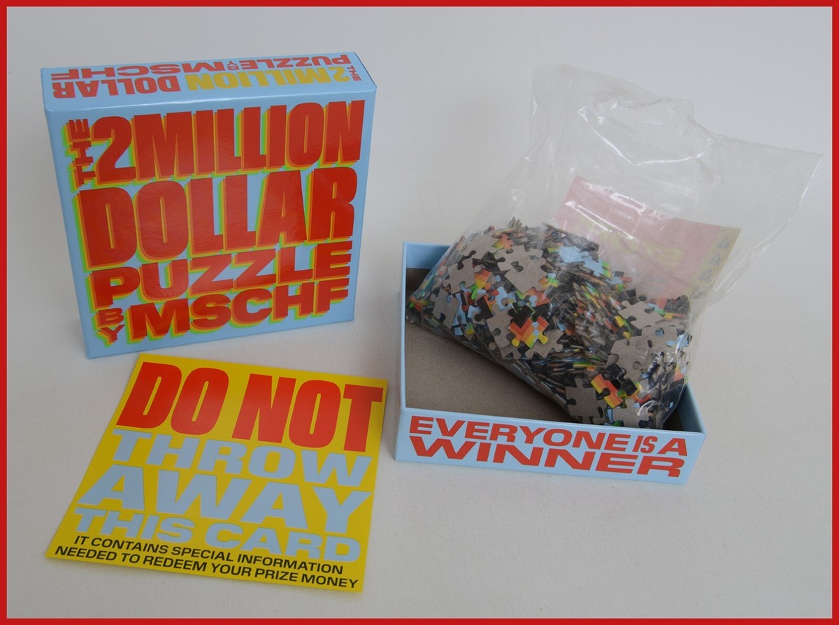 The 2 Million Dollar Puzzle by MSCHF In Box FREE SHIPPING | eBay