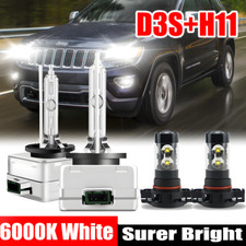 For Jeep Cherokee 2014-2018 - D3s Hid Headlight 5202 Led Fog Light Bulbs Kit