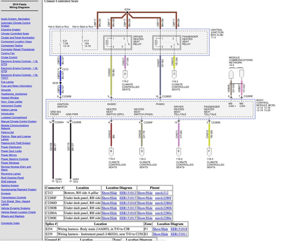 Ford Fiesta (2014-2017) manuale officina riparazione su cd - Immagine 3 di 4