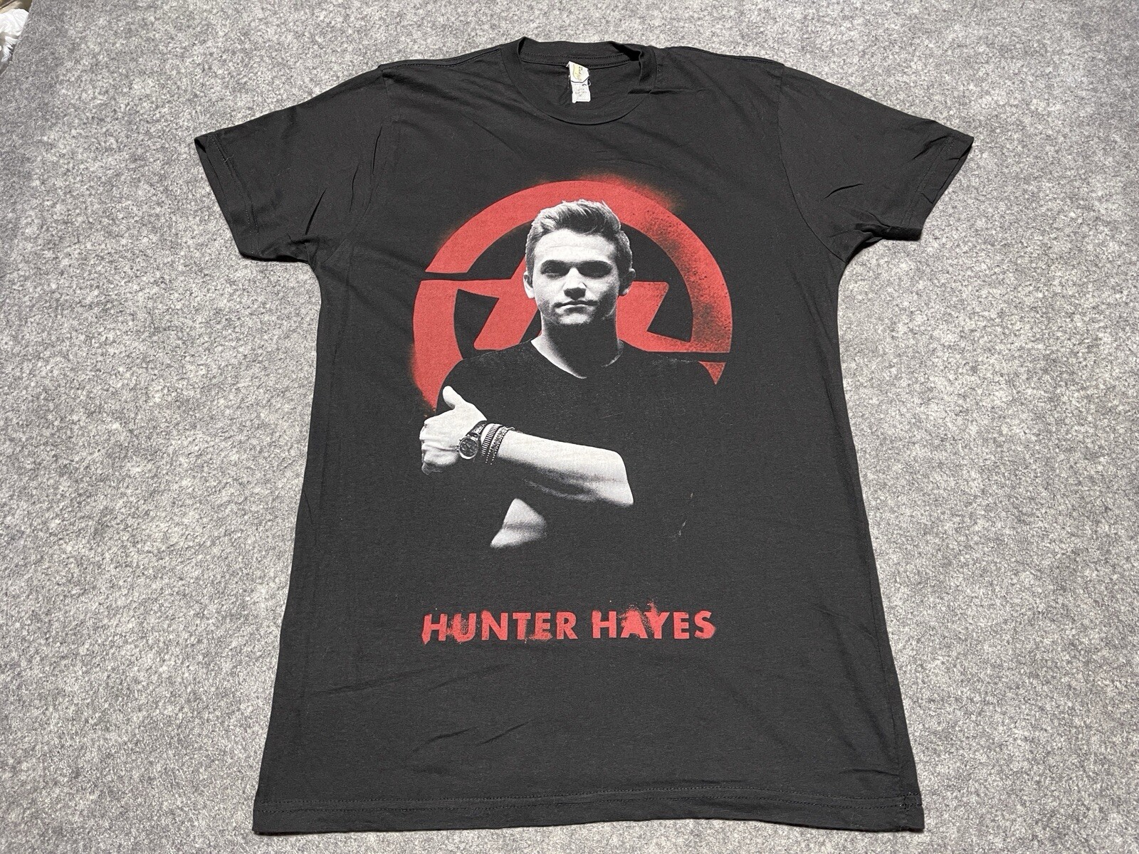 Hunter Hayes Multi Instrumental Genre Singer Artist 2011 Shirt Medium Black