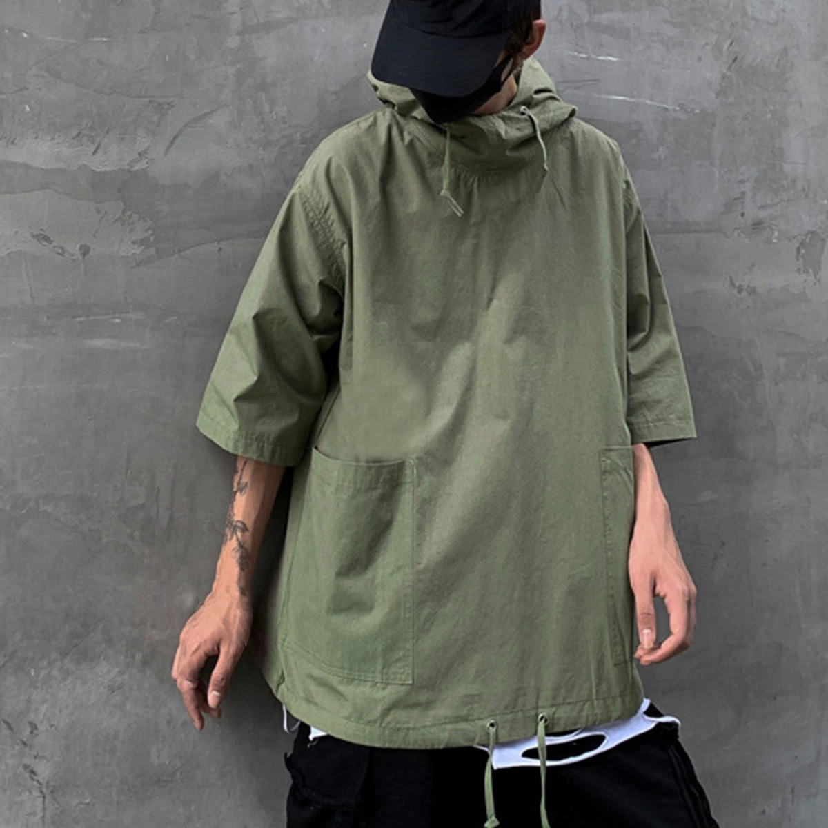 Half sleeve hooded t hotsell shirts