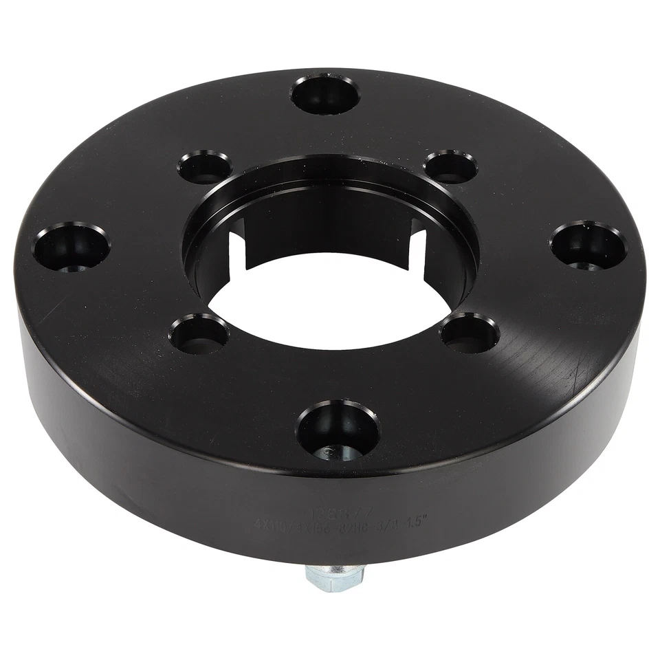 4Pc 1.5" Wheel Adapters 4x110 to 4x156 For Yamaha ATV UTV 4/110 to 4/156 3/8"-24 - Image 4 of 4