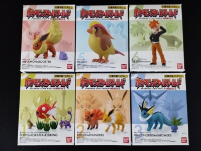 Pokemon Scale World Kanto vol.2 6 type set 1/20 Scale Pocket