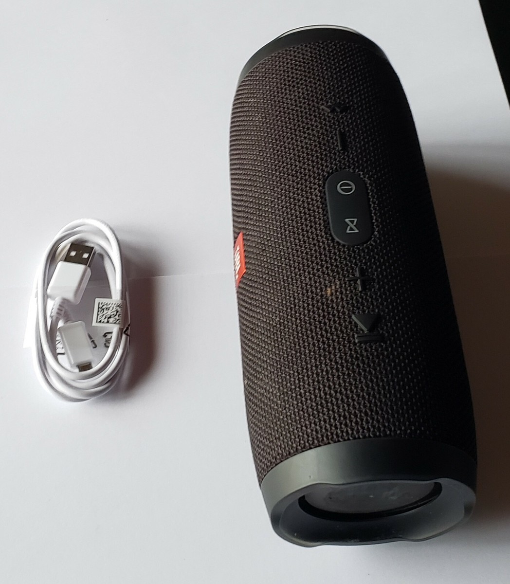 USED Black JBL Charge 3 Portable Wireless Speaker with Cable