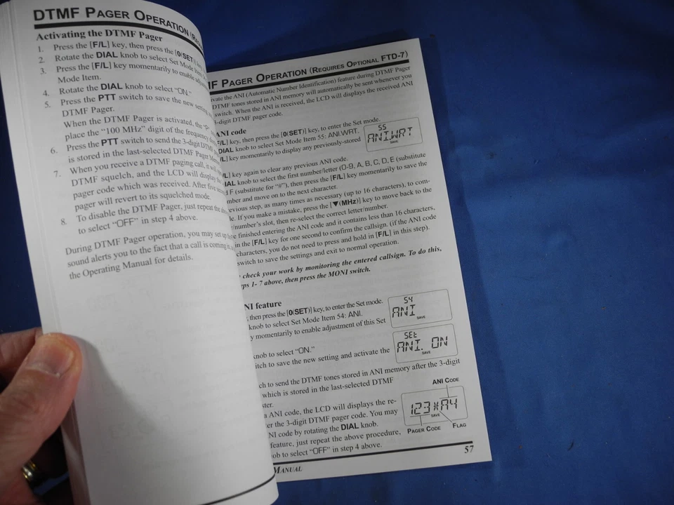Yaesu FT-270R VHF FM User's Manual User's Guide Instructions ENG (Free Ship!) - Image 3 of 4