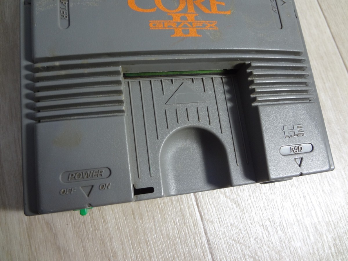 NEC - PC-Engine “CORE GRAFX” NEC NEC PC Engine CoreGrafx II Launch Edition Gray Plug&Play TV