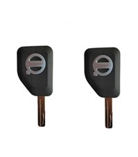 2pc Key Set For Volvo Heavy Equipment Ignition Key