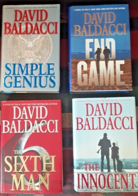 Thrillers YOU PICK the Title-Create Your Own Lot-Hardcover Novels-DAVID BALDACCI