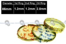 97-07  ACURA CL Honda Accord  3.0L J30A1 J30A4 J30A5  PISTON RINGS SET