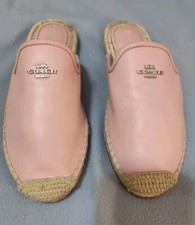 COACH- Caley Espadrille Slip-ons- G4840- New No Box- Read Description