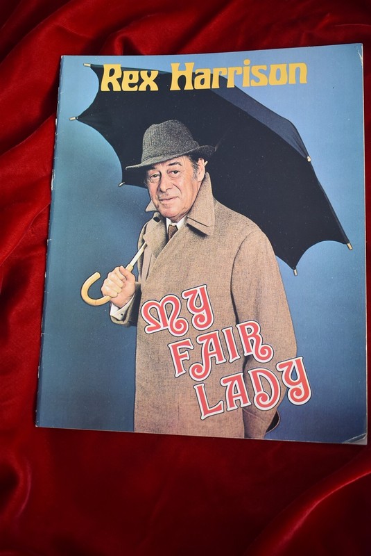 REX HARRISON MY FAIR LADY CHERYL KENNEDY Musical BROADWAY Souvenir Program Book