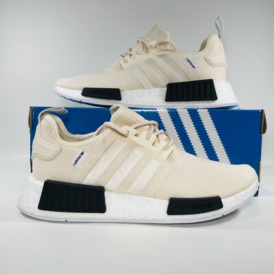 Adidas NMD_R1 Men's Shoes Athletic Sneakers Ecru Tint Trainers