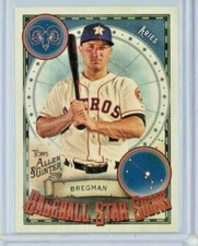 2019 Allen & Ginter Baseball Star Signs #BSS-13 Alex Bregman Houston Astros MINT