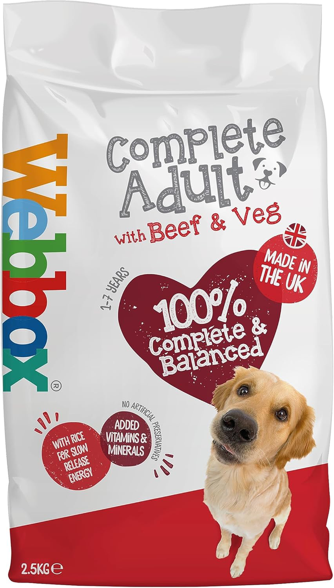 Webbox Complete Webbox Dry Dog Food Vegetables Webbox Complete Dog