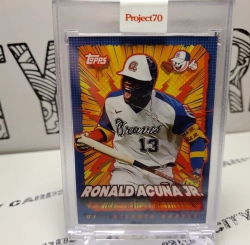 Ronald Acuna Jr. 2021 Topps Project 70 #726 🔥 Sket One 🔥 Atlanta Braves