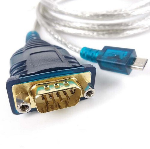 4.9ft USB-C Type C to DB9 Male RS232 Serial Adapter Converter Cable w/ FTDI Chip - Picture 3 of 5
