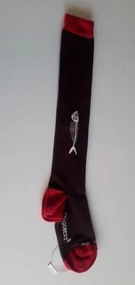 DAGOBERT A L'ENVERS 1 PAIRE DE CHAUSSETTES EN COTON MÉLANGE FR 38-41 MARRON - Photo 1/4