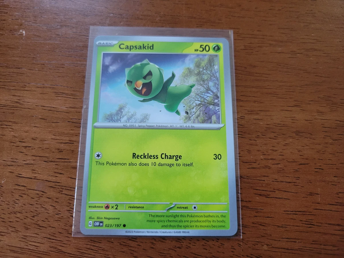 Capsakid Pokémon TCG Cards for sale