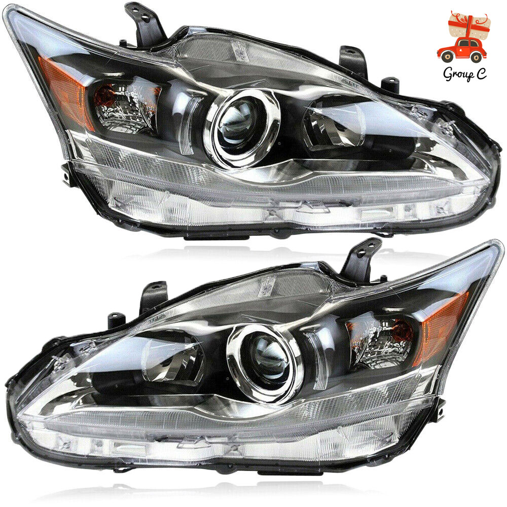 Headlight Set For Lexus CT200H 2011 2012 2013 2014 2015 2016 Left+Right Headlamp