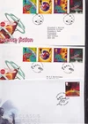 GB 1995 H G Wells Science Fiction FDC First Day Covers choice special pmks 2021