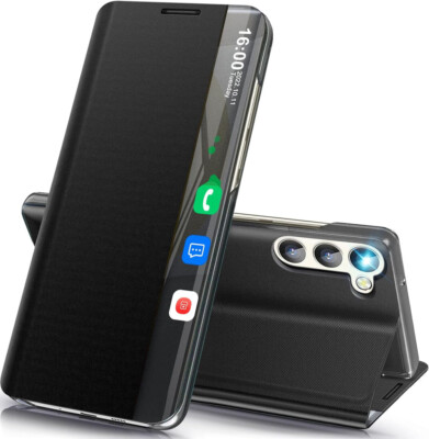 Handy Hülle Schutz Tasche Magnet Smart Hülle View Case Klapp Etui Flip Cover