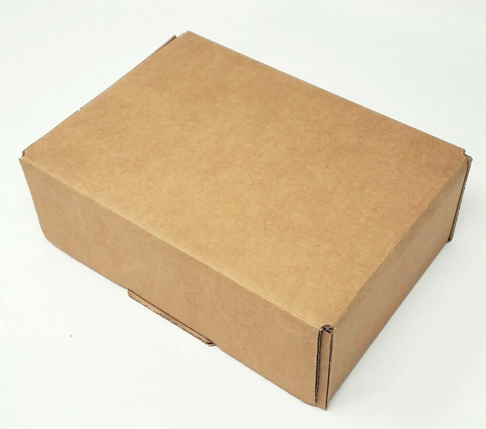 50 Pieces 10" x 3" x 12.5" Corrugated Security Shipping Box UPS Amor